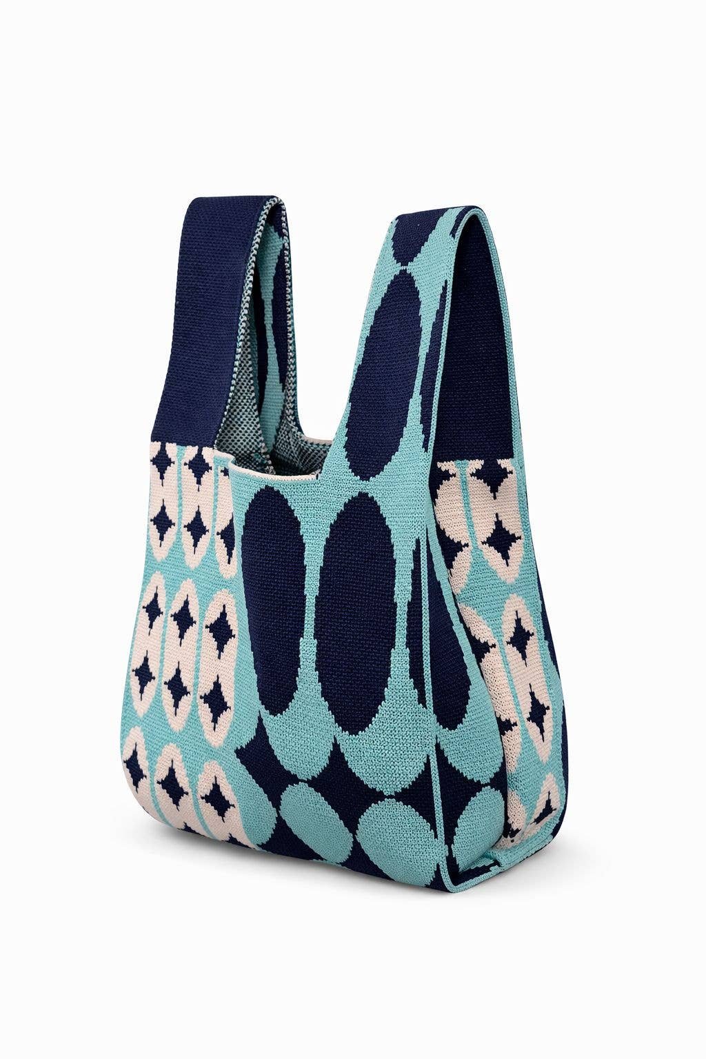 Candy Geometry - Knitted Bag