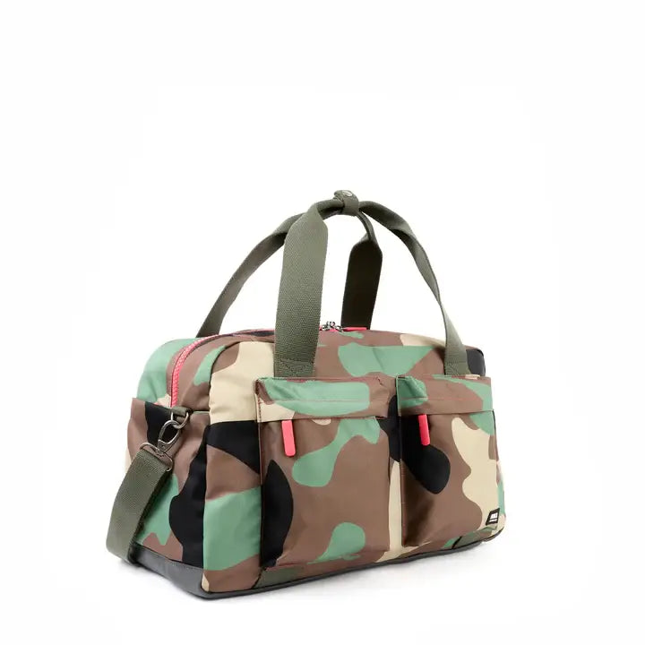 Gatwick Duffel Bag in Vintage Camo Canvas