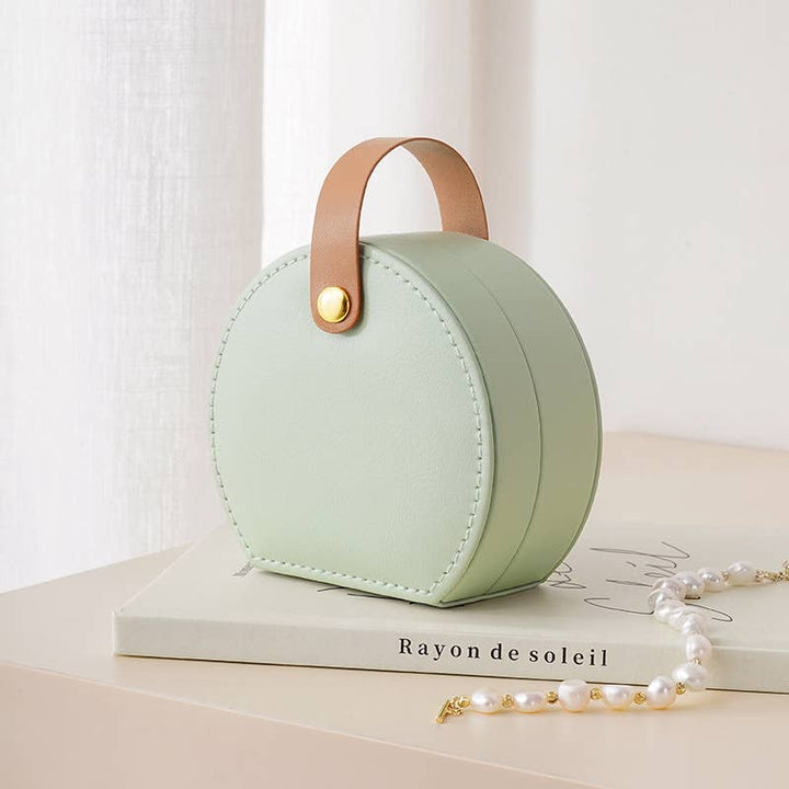 Jewellery Carry Case in Pistachio