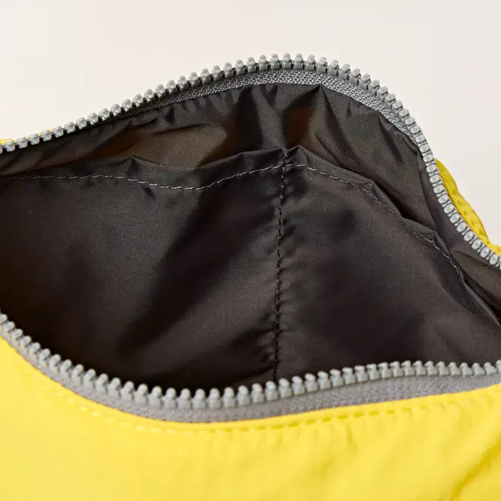 Farringdon Half Moon Bag in Passion Fruit Taslon