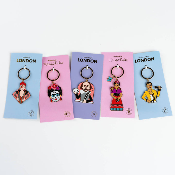 William Shakespeare KeyChain Literary Gift & London Souvenir