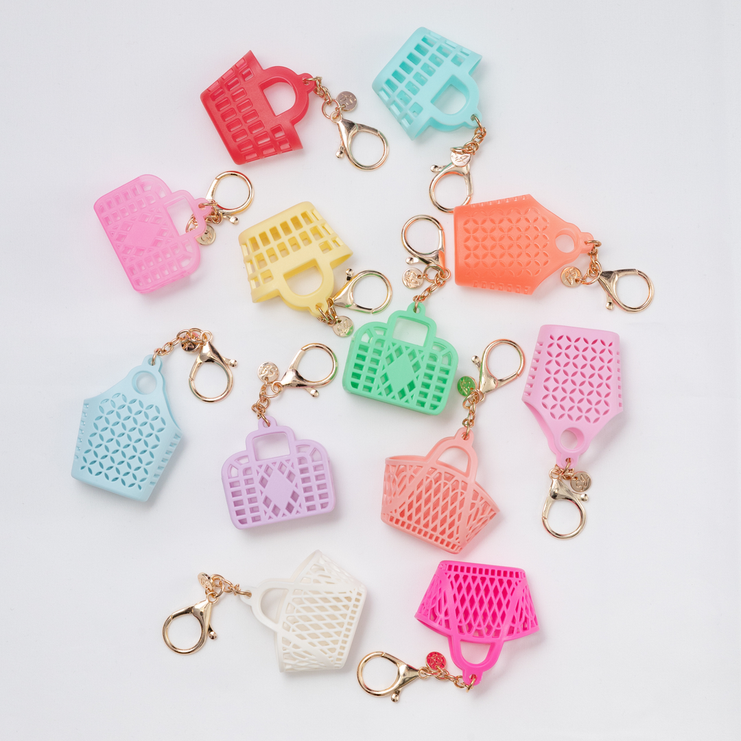 Itty Bitty Bag Charm - Retro