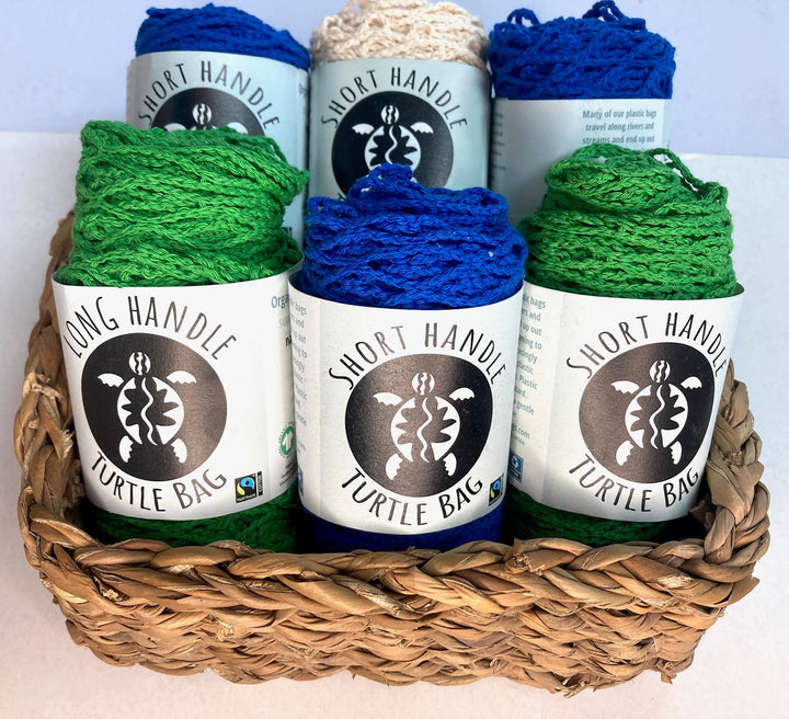 Organic Short Handled String Bag