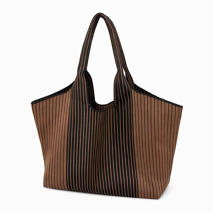 Two-Tone Vertical Pinstripe Knit