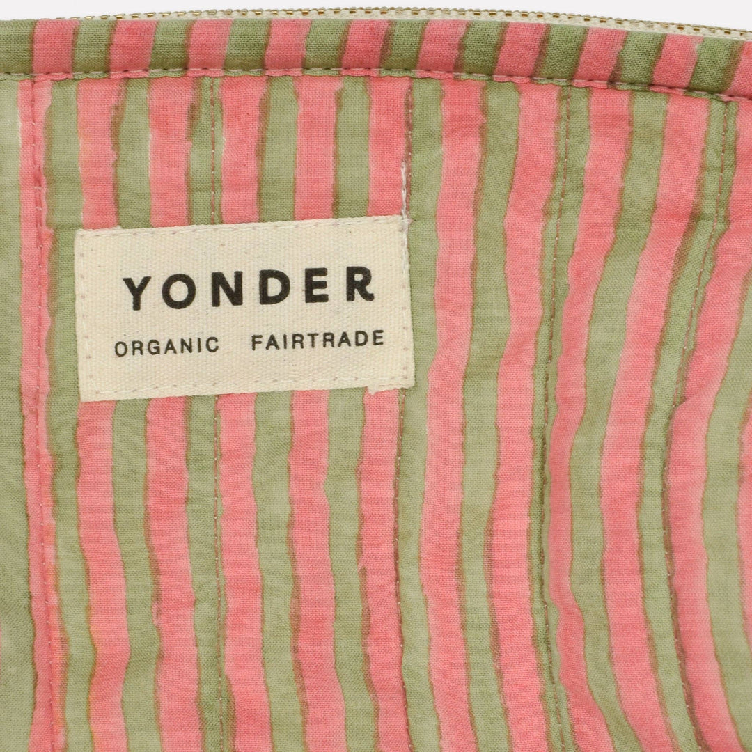 Quilted Barrel Case | Candy Stripe | Sugarsnap