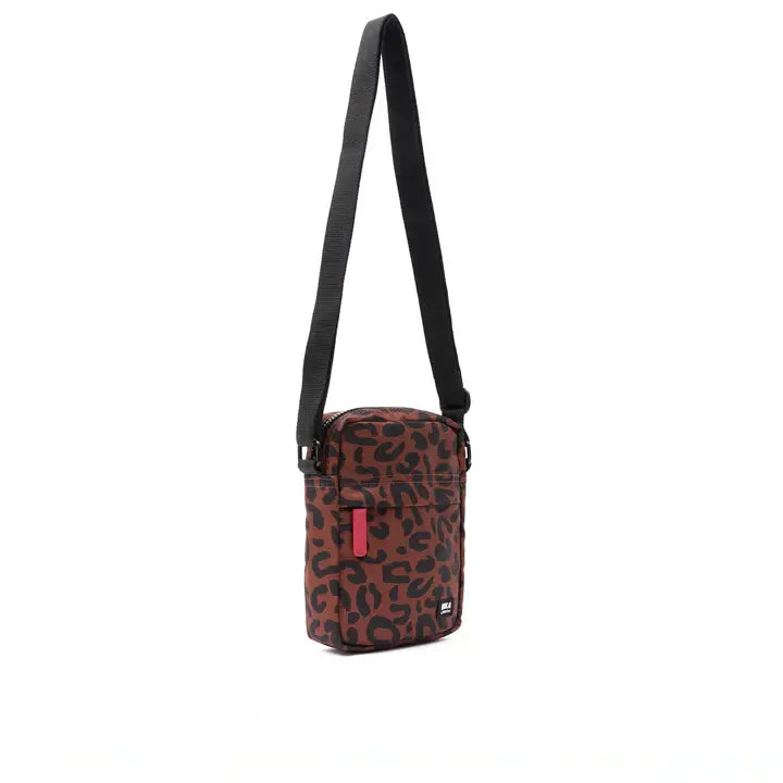 Bond Crossbody Bag in Scarlet Leopard Canvas