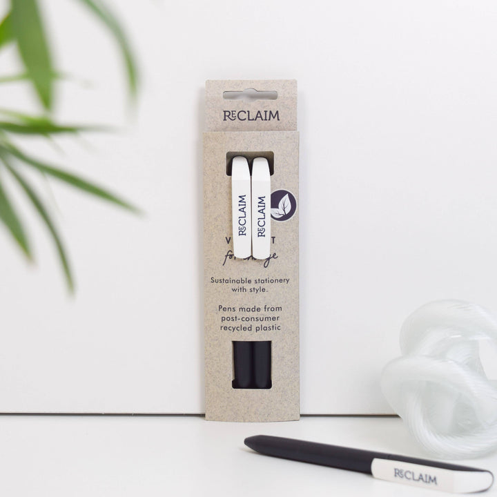 Pens Recycled Drinks Bottle Reclaim – Black