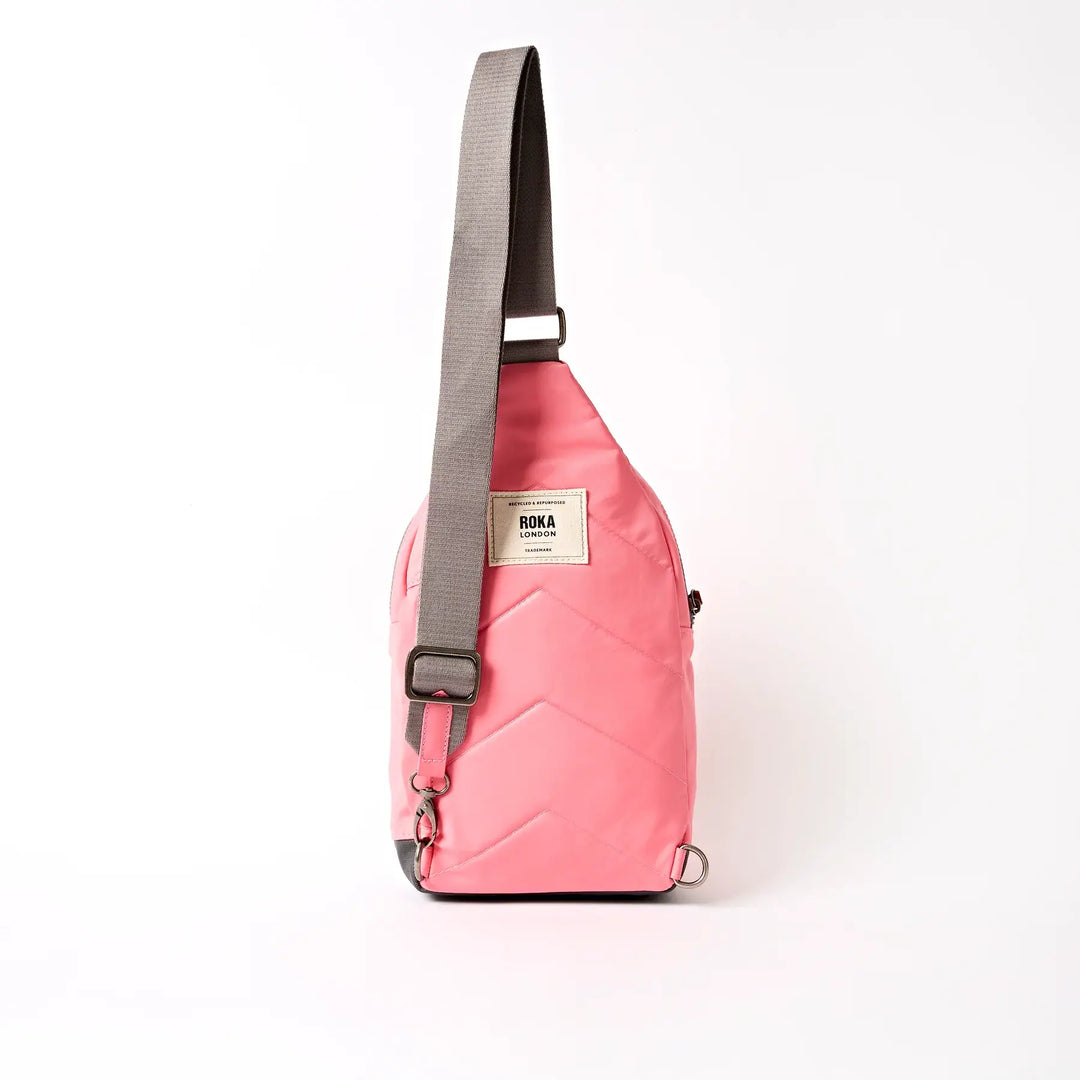 Willesden Sling Bag in Pink Lemonade Nylon