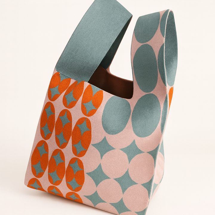 Candy Geometry - Knitted Bag