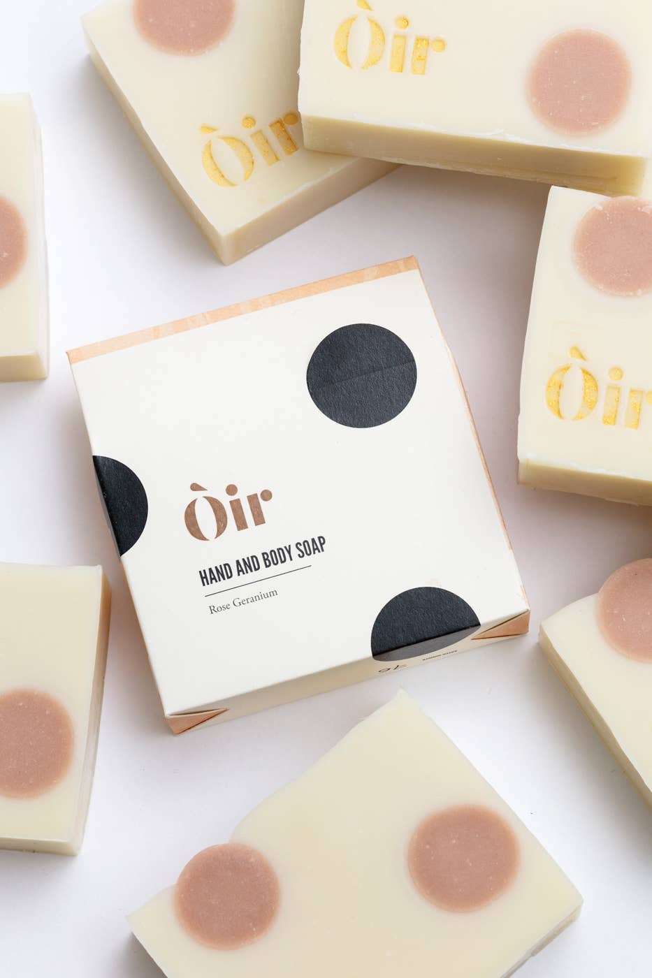 Rose geranium hand and body soap