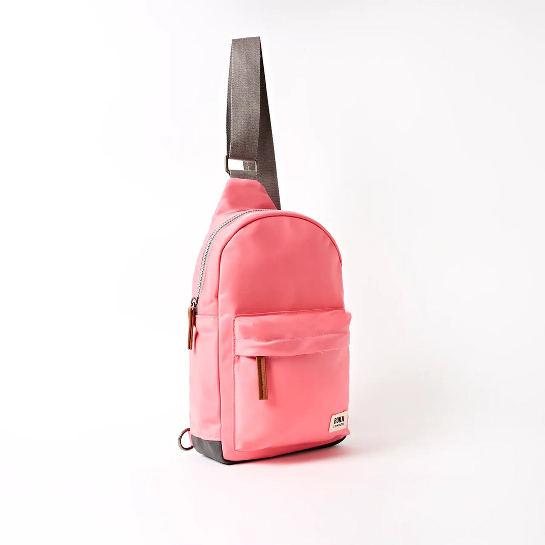 Willesden Sling Bag in Pink Lemonade Nylon