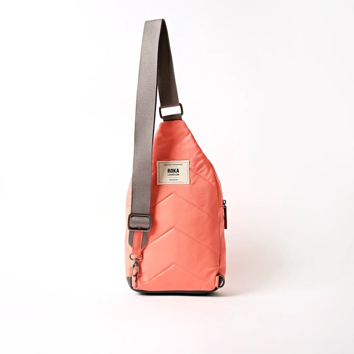 Willesden Sling Bag in Sugar Coral Nylon