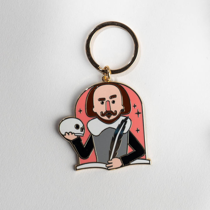 William Shakespeare KeyChain Literary Gift & London Souvenir
