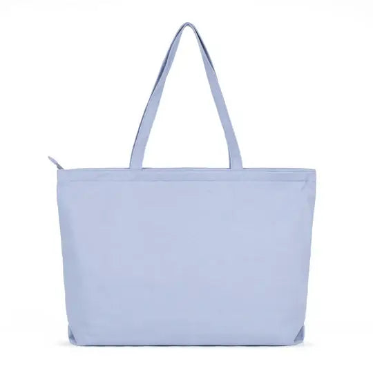 Portobello Tote Bag in Periwinkle Cotton