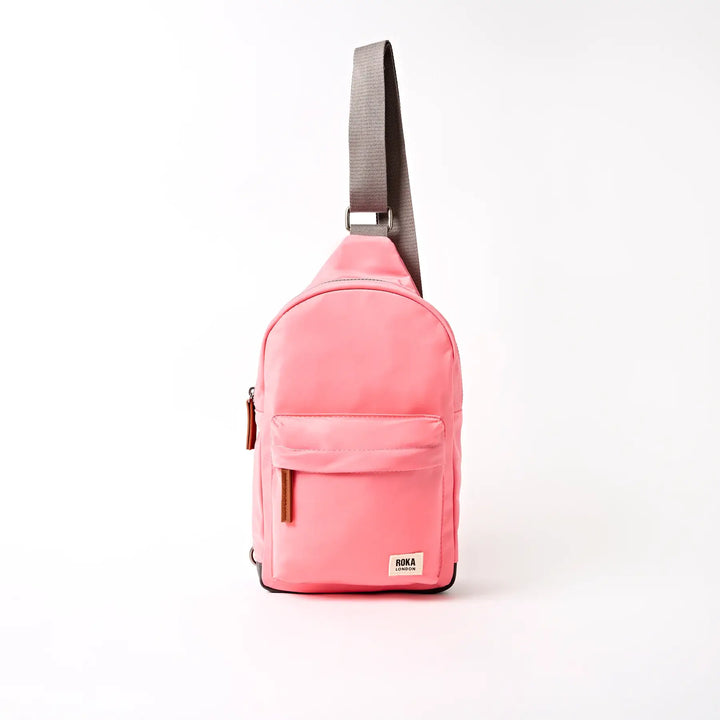 Willesden Sling Bag in Pink Lemonade Nylon