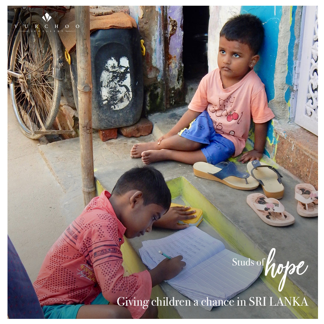 Studs Of Hope Supporting Children In Sri Lanka - Vurchoo Ethical Jewellery