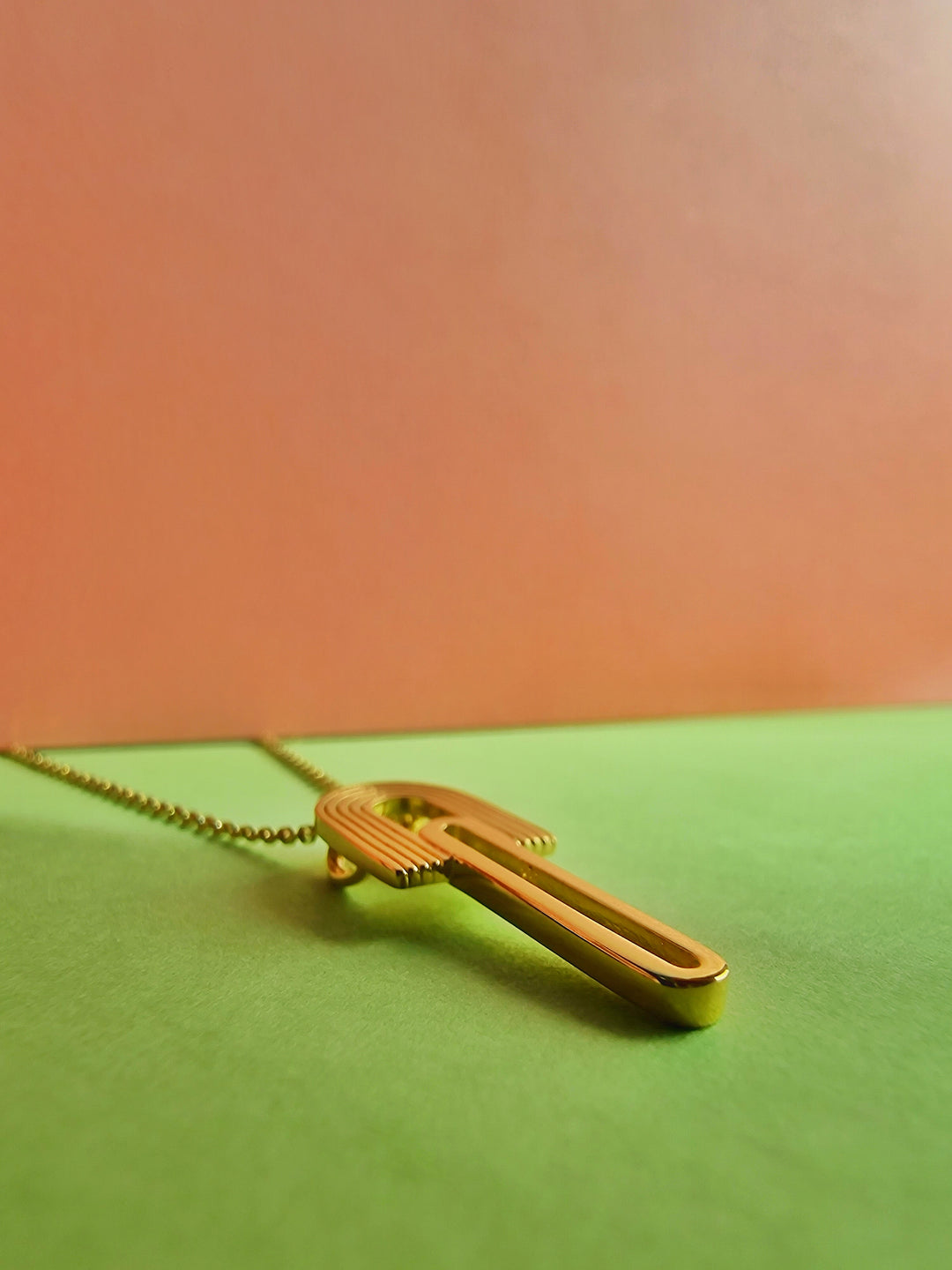 Rainbow Gold Chain Necklace